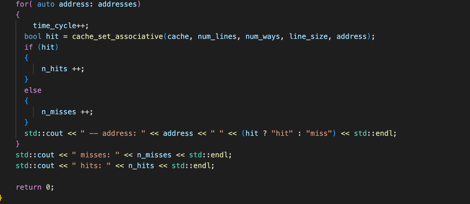 Solved C++ code Complete the code by implementing the | Chegg.com