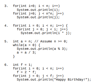 Solved What is the running time for big O notation in terms | Chegg.com