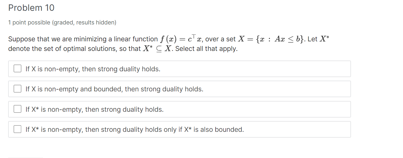 Solved 1 Point Possible (graded, Results Hidden) Suppose | Chegg.com