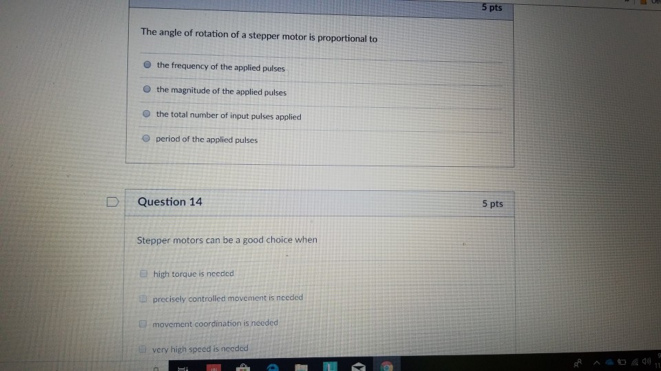 Solved What type of motor is shown in the picture below?