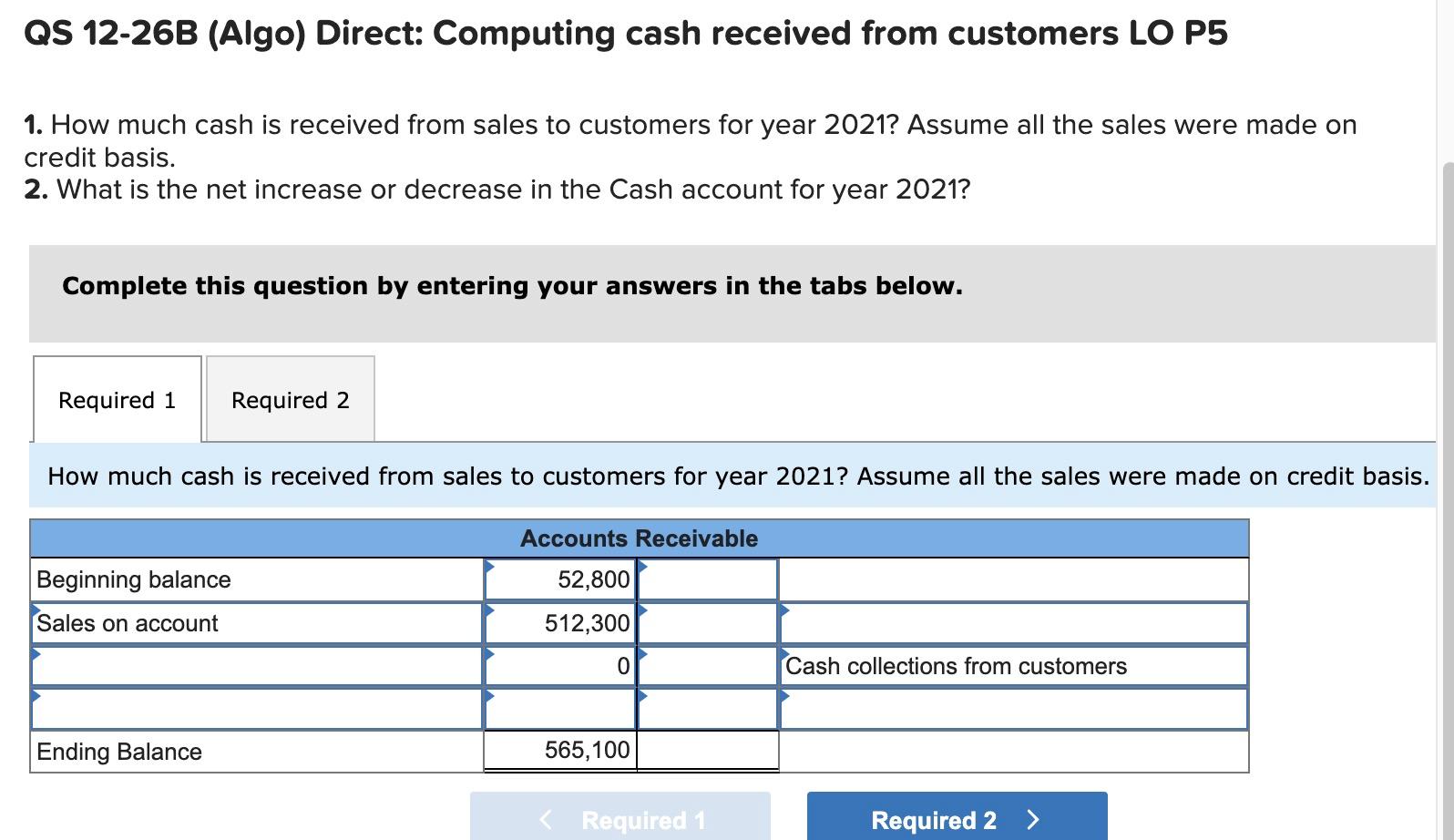 solved-qs-12-26b-algo-direct-computing-cash-received-from-chegg