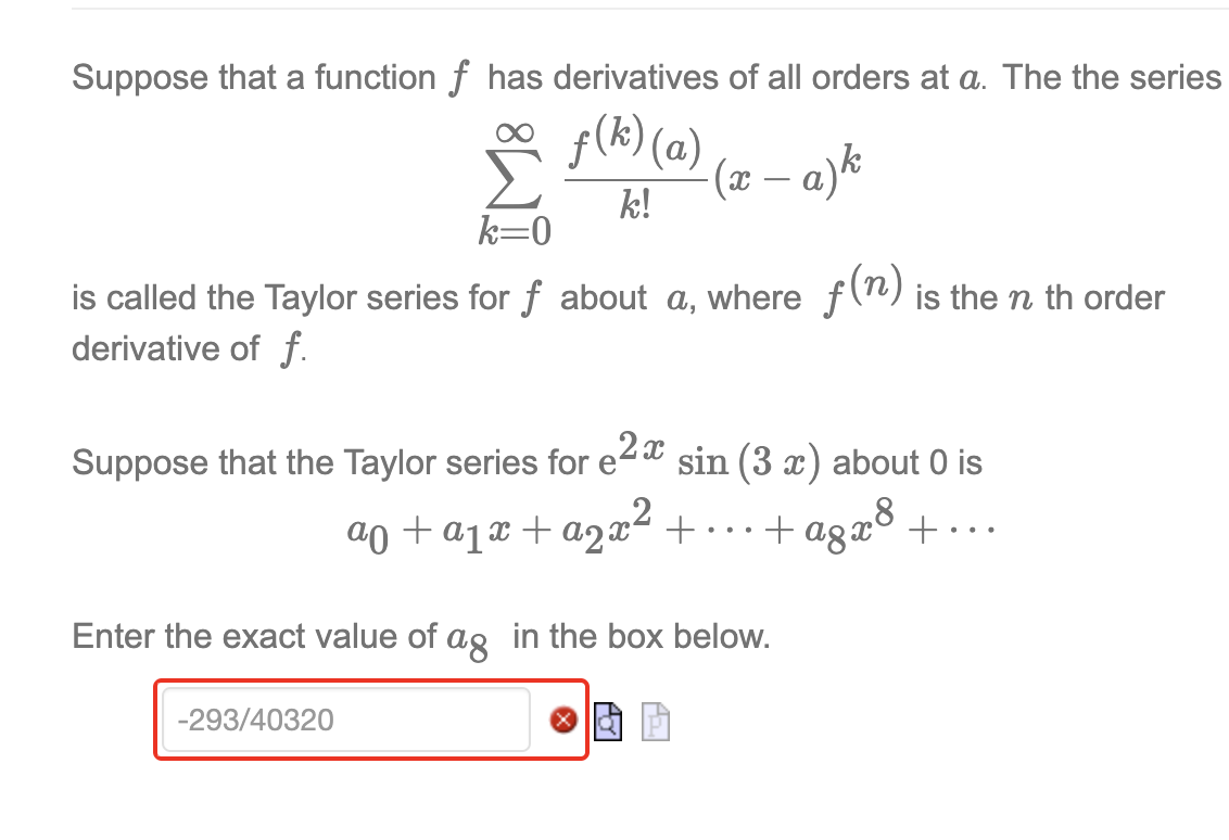 Solved Suppose That A Function F Has Derivatives Of All 3785