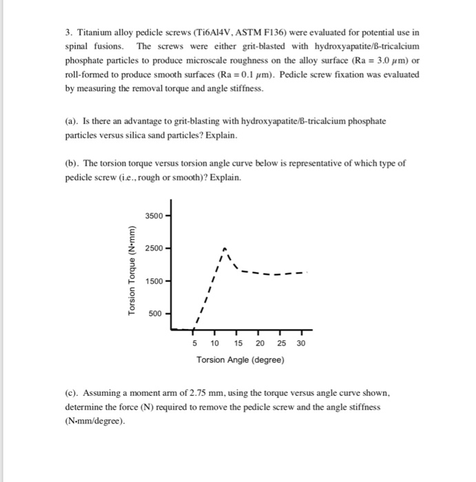 Solved This is a biomaterial question can you please show