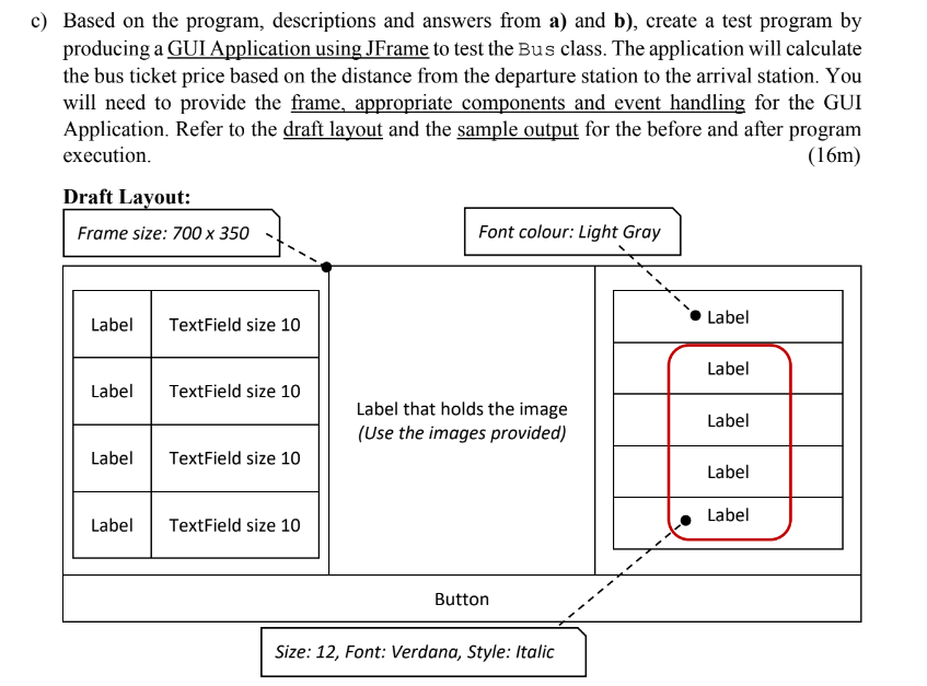 Solved Subject: Java Programming Please answer the question | Chegg.com