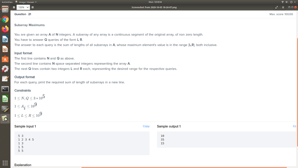 Python Language, Write code in main function and | Chegg.com