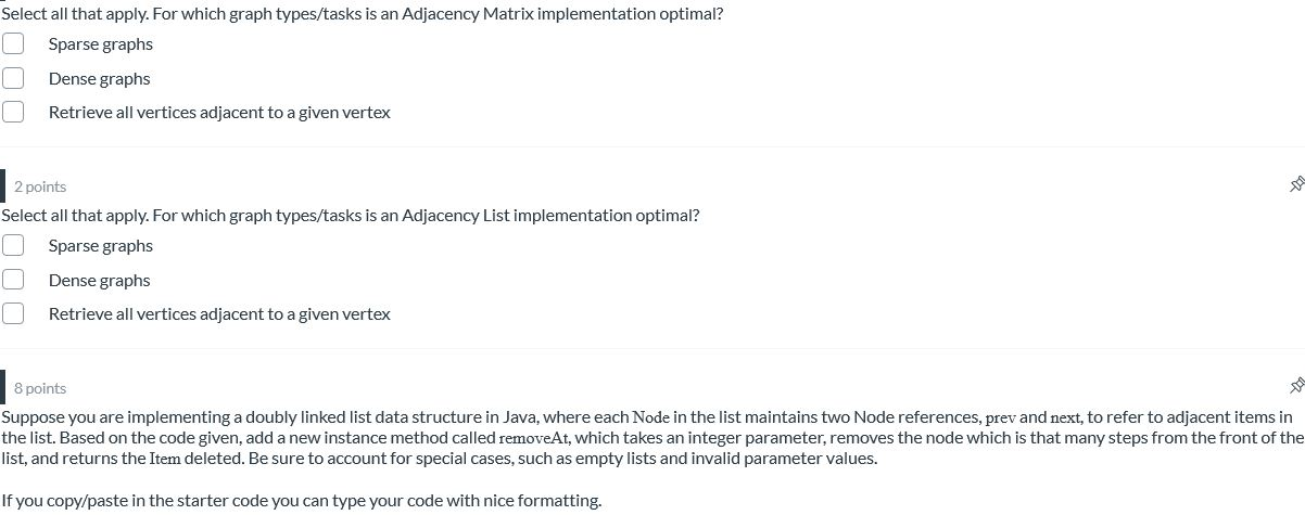 Solved Select all that apply. For which graph types/tasks is | Chegg.com