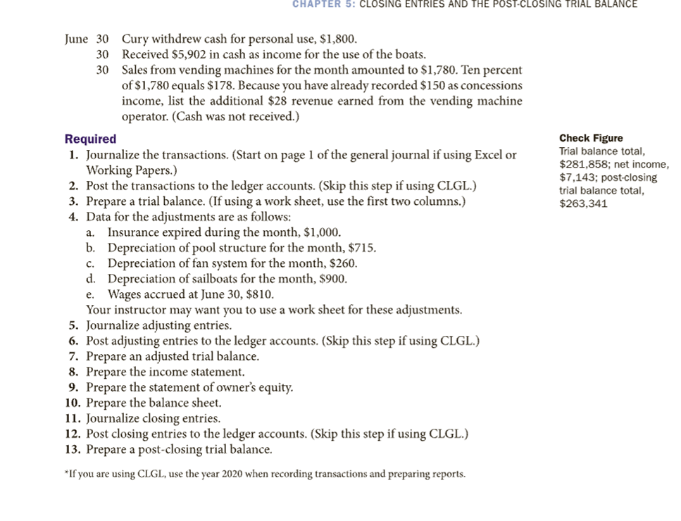 Solved Accounting Cycle Review: Problem B This problem is | Chegg.com