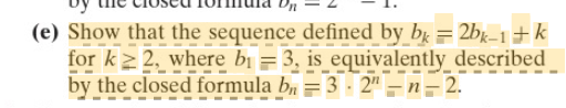 Solved For Each Of The Sequences Defined Recursively Below, | Chegg.com