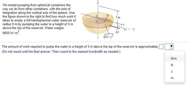 Solved 3m We model pumping from spherical containers the way | Chegg.com