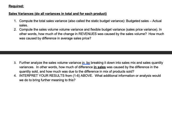Solved To understand how differences between budgeted and | Chegg.com