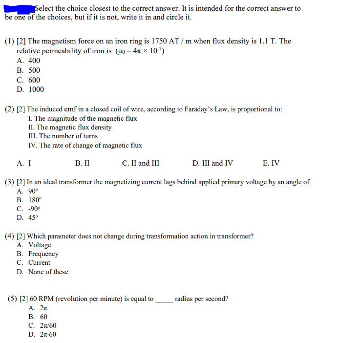 Solved Select the choice closest to the correct answer. It | Chegg.com