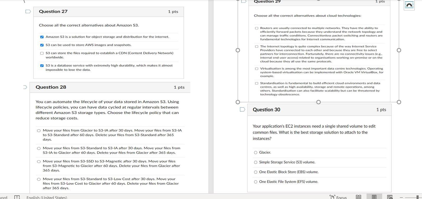 Solved Question 29 1 pts Question 27 1 pts Choose all the | Chegg.com