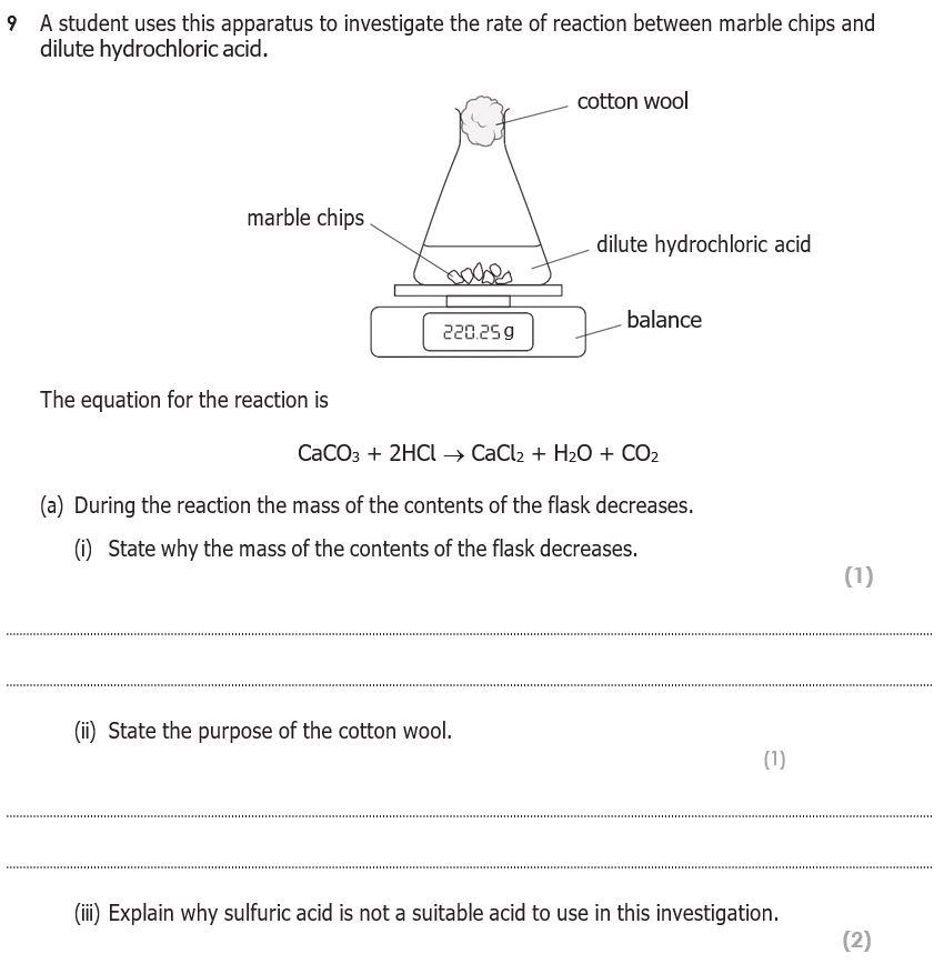 Solved 9 A student uses this apparatus to investigate the