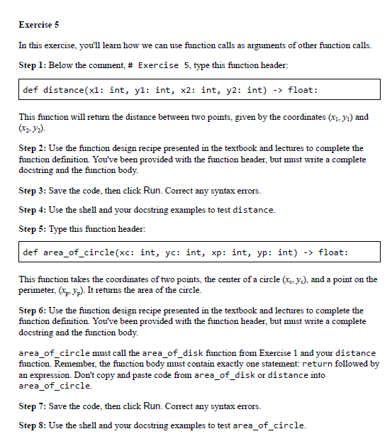 Solved Exercise 5 In this exercise, you'11 leam how we can | Chegg.com