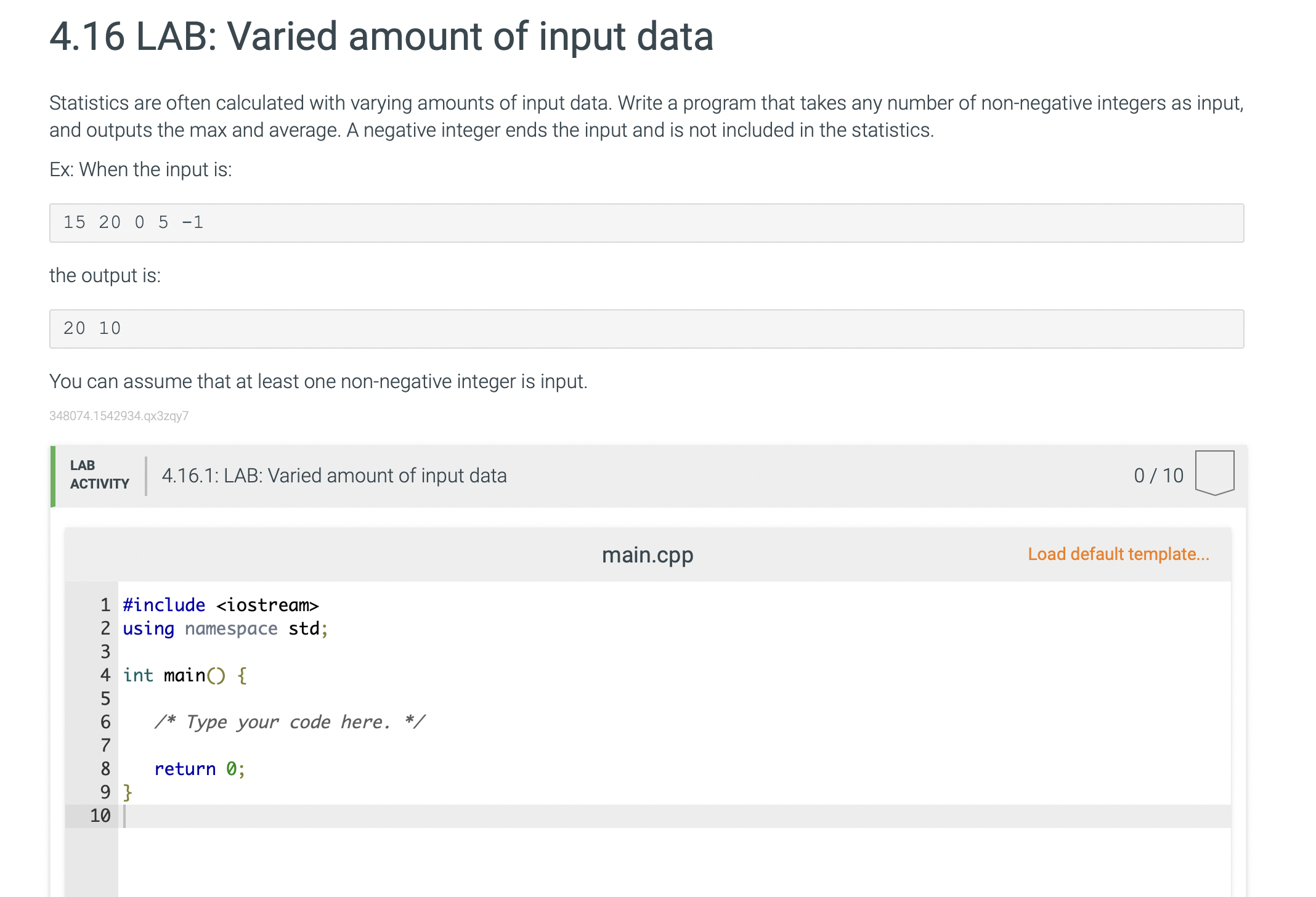 solved-4-16-lab-varied-amount-of-input-data-statistics-are-chegg