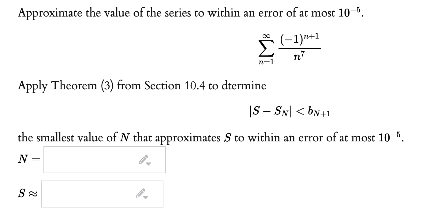 Solved THEOREM 3 Let S= (-1)n-Ibn, where {bn} is a positive | Chegg.com