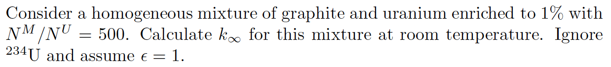 Solved Consider a homogeneous mixture of graphite and | Chegg.com
