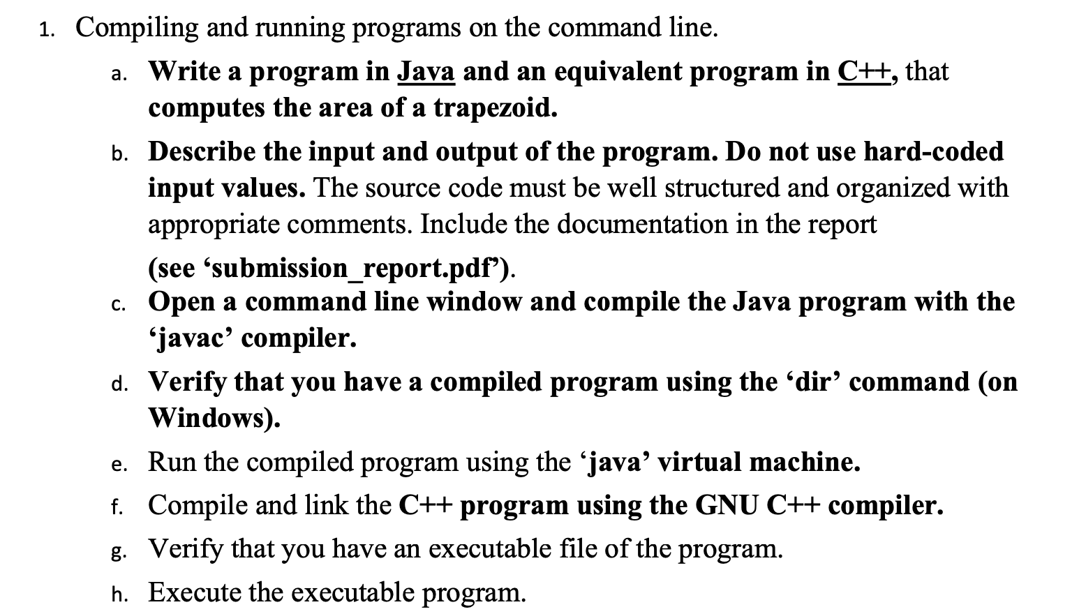 Compiling & Executing C++ Programs (Windows CMD) 