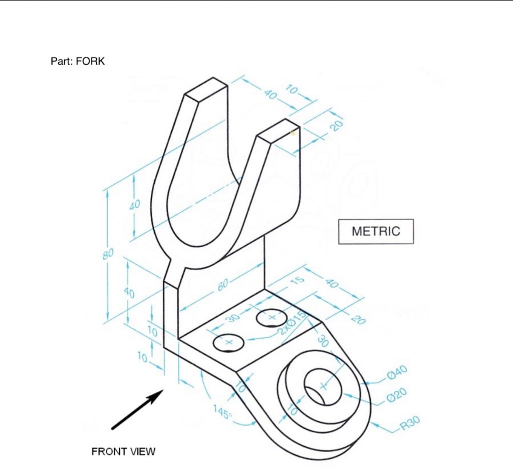 Solved Cad Drawings Notes: You Must Start This Question From | Chegg.com