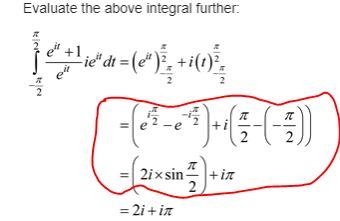 Solved kindly solve this step in detail that how 2iota (sin | Chegg.com