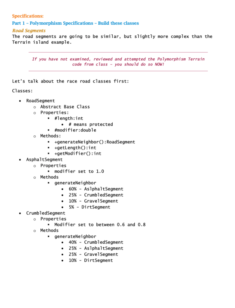 Programming Assignment: Instructions: You are | Chegg.com