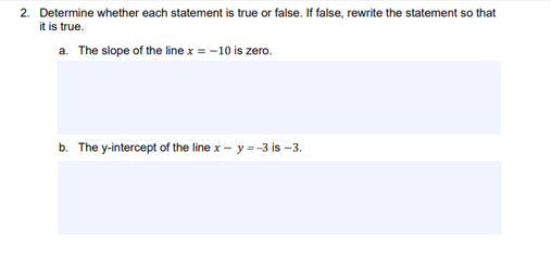 Solved Determine whether each statement is true or false. If | Chegg.com
