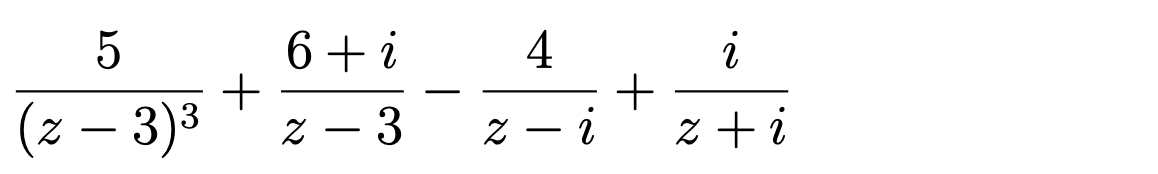 Solved (z−3)35+z−36+i−z−i4+z+iiwhere Γ is a simple closed | Chegg.com