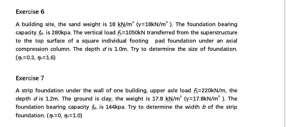 exercise-6-a-building-site-the-sand-weight-is-18-chegg