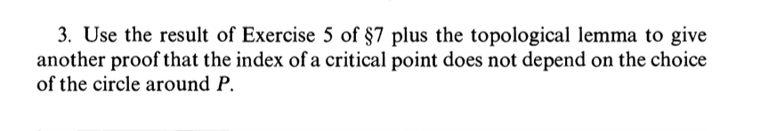 Solved 3. Use the result of Exercise 5 of §7 plus the | Chegg.com