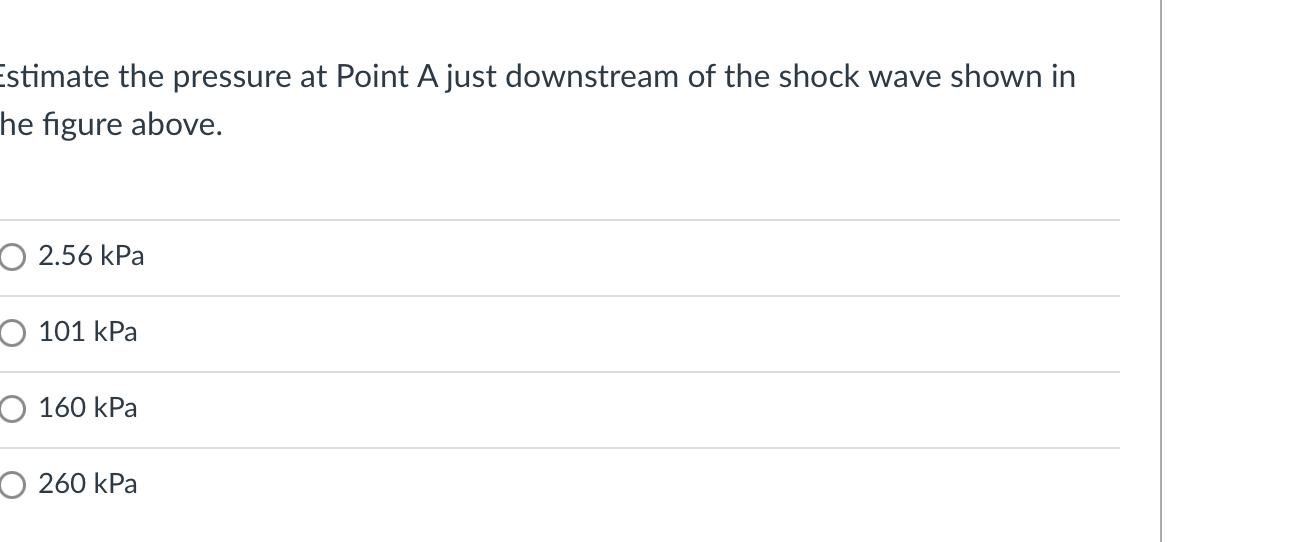 Solved .B A Shadowgraph of shockwave for sphere traveling at | Chegg.com