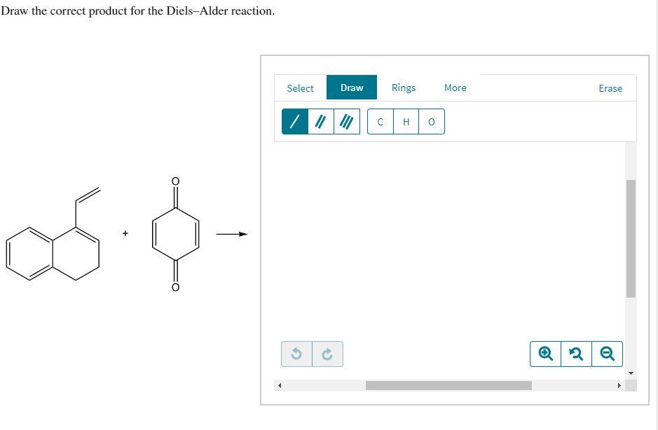 Solved Draw The Correct Product For The Diels-Alder | Chegg.com