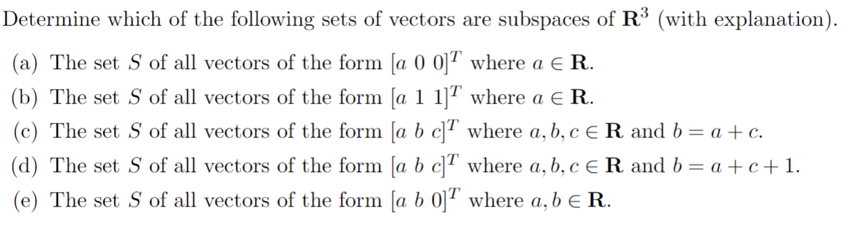 Solved Linear Algebra, Thank You So Much For The Help! If | Chegg.com