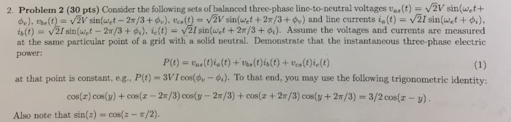 Solved 2. Problem 2 (30 pts) Consider the following sets of | Chegg.com