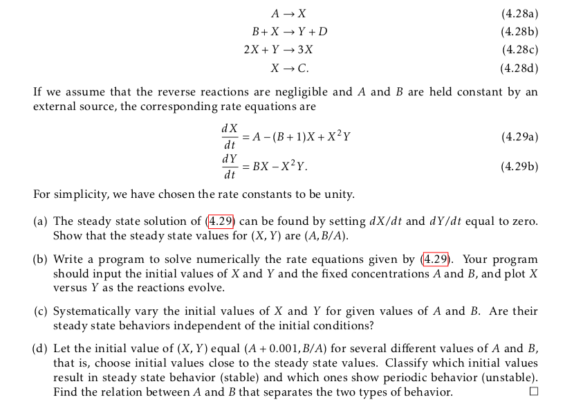 (Solved) : 428a 428b 428c 428d Assume Reverse Reactions Negligible B ...