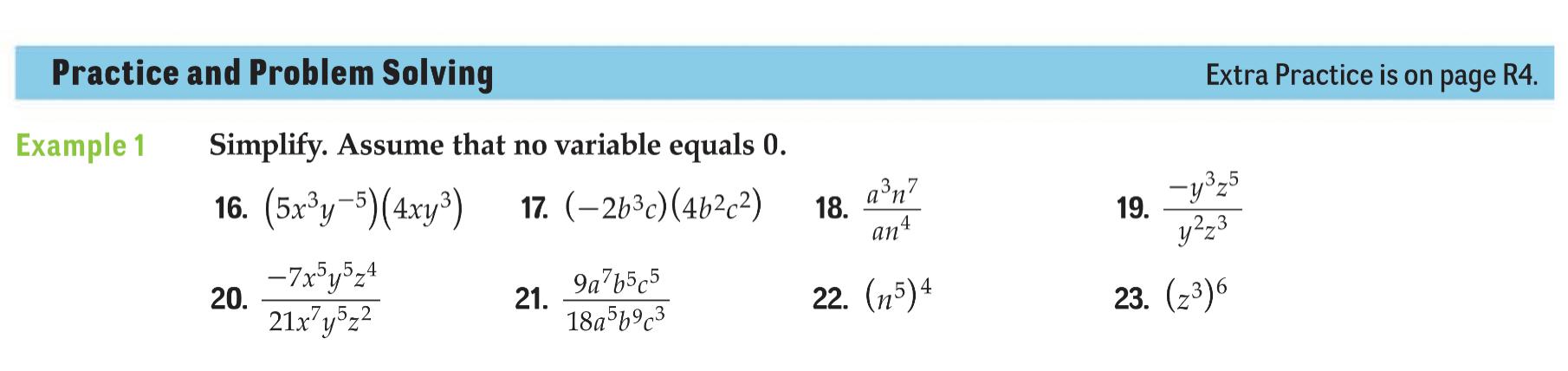 Solved Practice and Problem Solving Extra Practice is on | Chegg.com