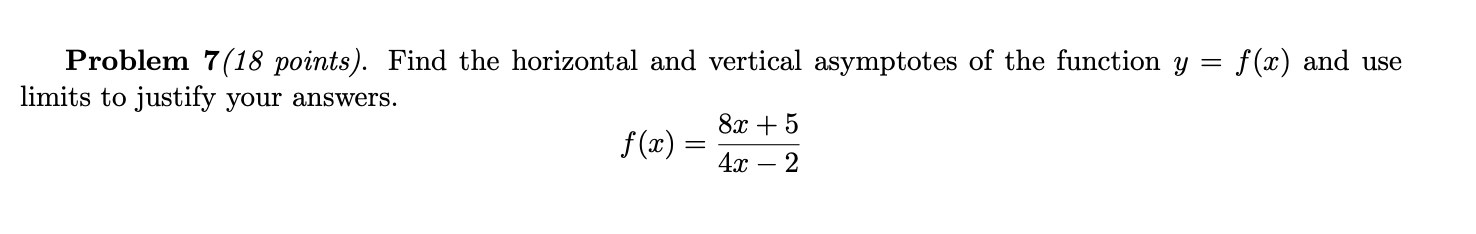 Solved Problem 7(18 points). Find the horizontal and | Chegg.com