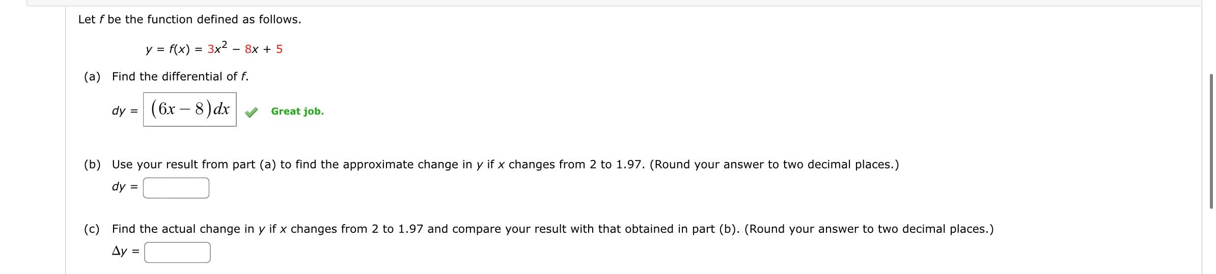 Solved Let F Be The Function Defined As Follows. | Chegg.com