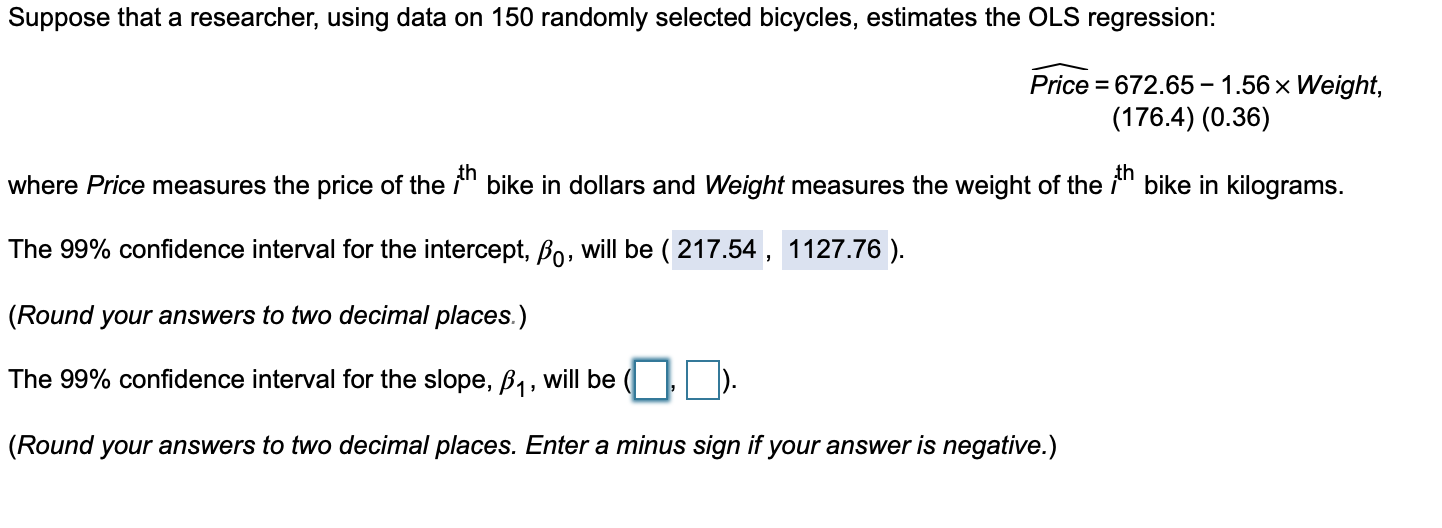 Solved Suppose that a researcher, using data on 150 randomly | Chegg.com