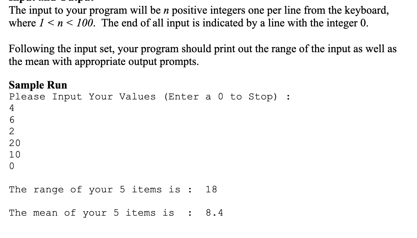 Solved Program Design Your Main Method Has Already Been Set | Chegg.com