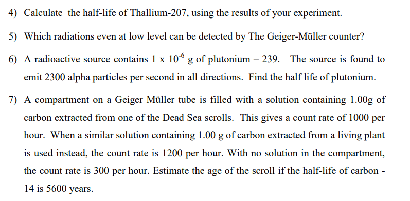 solved-4-calculate-the-half-life-of-thallium-207-using-chegg