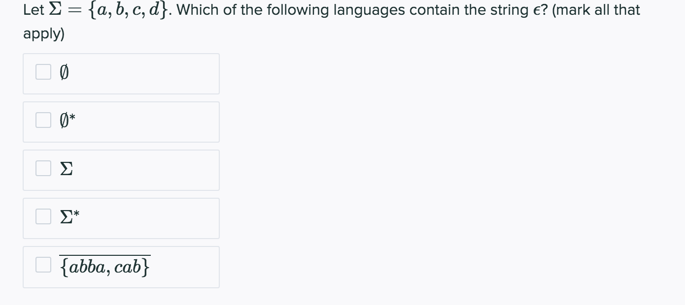 Solved Consider The Following Two Languages Over 0 Chegg Com