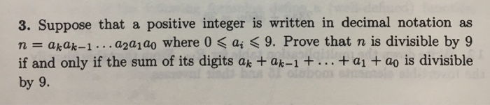 Solved Suppose that a positive integer is written in decimal | Chegg.com