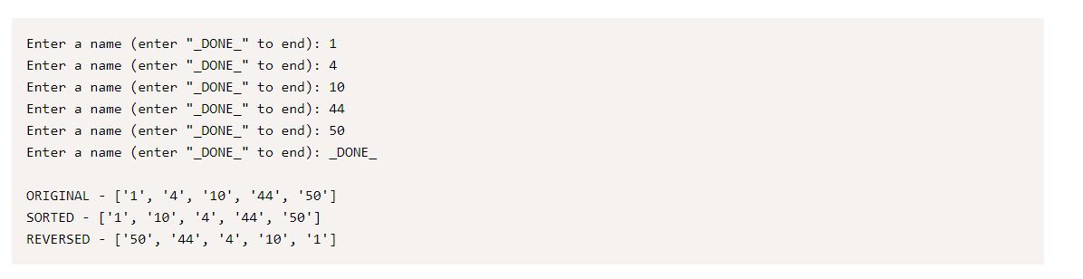 Solved python code needed. output must match the output | Chegg.com