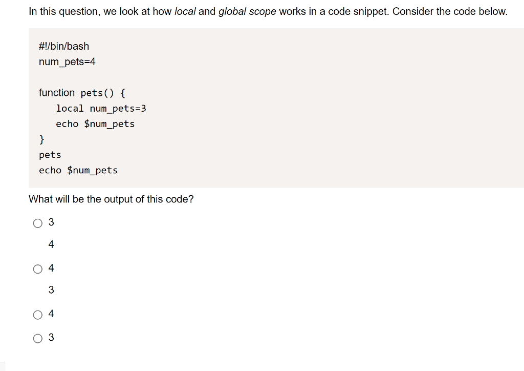 Solved In this question, we look at how local and global | Chegg.com