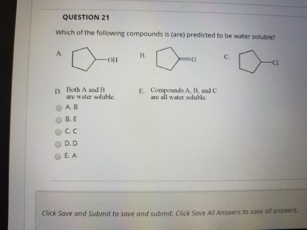 Solved Question 21 Which Of The Following Compounds Is Are Chegg Solved Question 21 Which Of The Following Compounds Is Are Chegg
