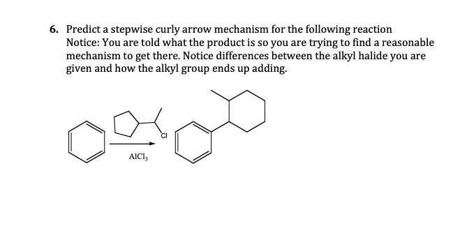 Solved 7. Predict the structure of the product for the | Chegg.com