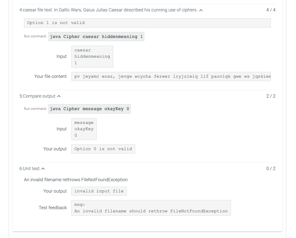 Solved - Command line input - File input and output - | Chegg.com