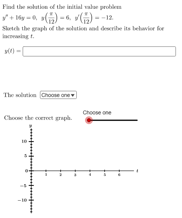 Solved Find the solution of the initial value problem | Chegg.com