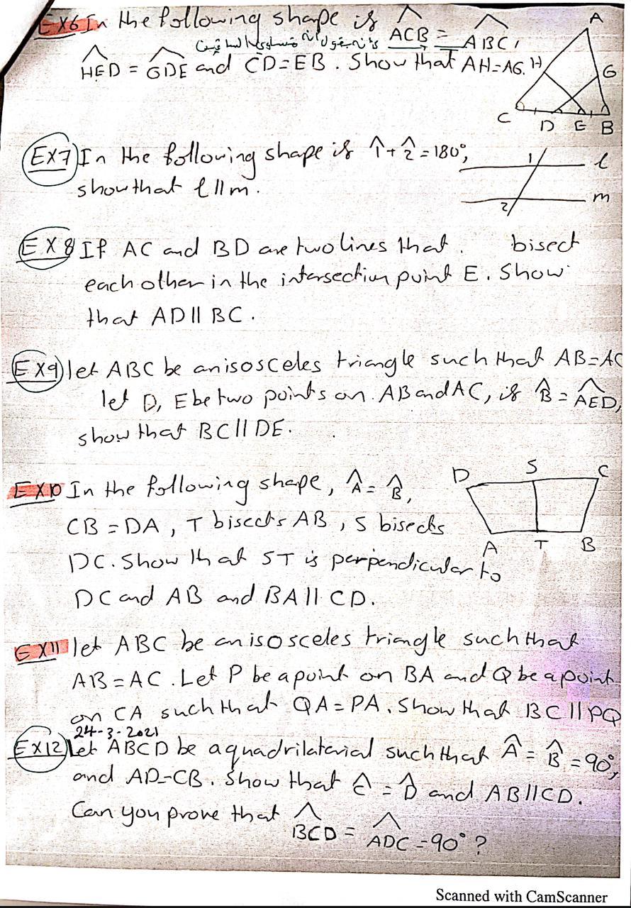 Worksheet 1 22 3 21 Euclidean Geometry Exlulet Chegg Com