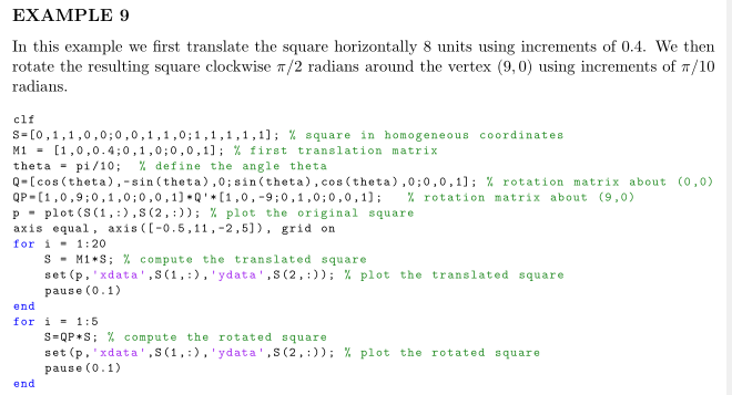 **THIS MUST BE DONE IN MATLAB*** Consider the square | Chegg.com